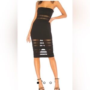 Superdown Magdalena Mesh Dress